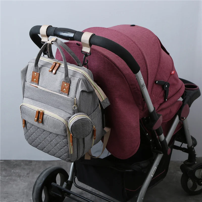 Mommy Backpack Can Hang Baby Stroller Baby Bag Folding