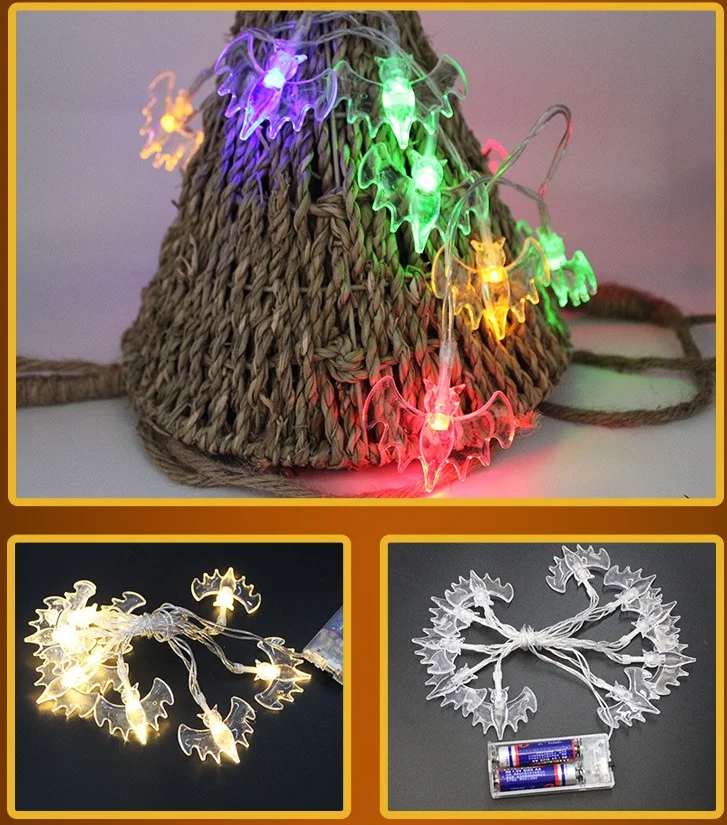 Halloween Decoration Pumpkin Light LED String Lights - Image 7