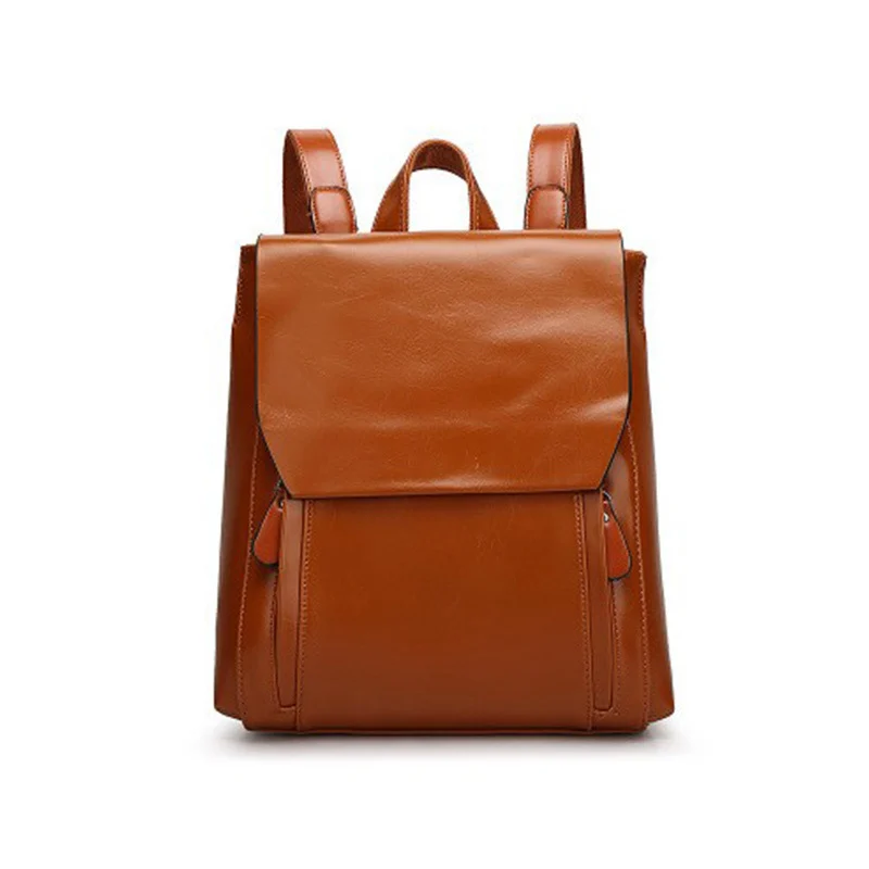Women Backpack Cross Body Shoulder Bag Genuine Leather - Image 6