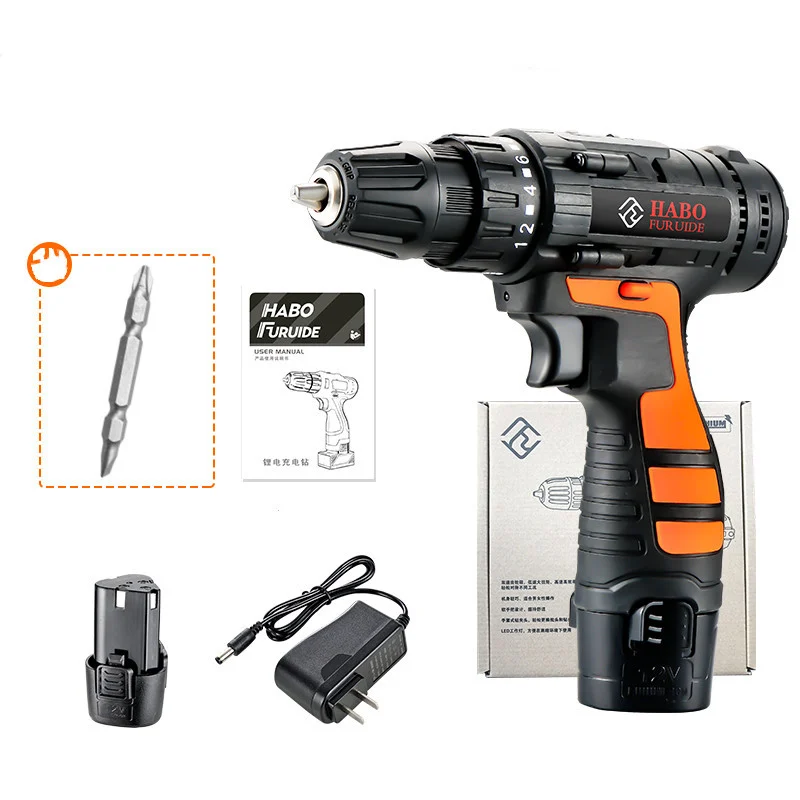 12V Lithium Electric Drill Rechargeable Multifunctional - Image 2