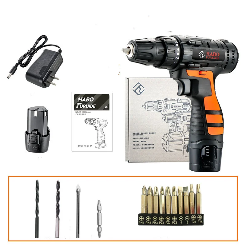 12V Lithium Electric Drill Rechargeable Multifunctional - Image 4