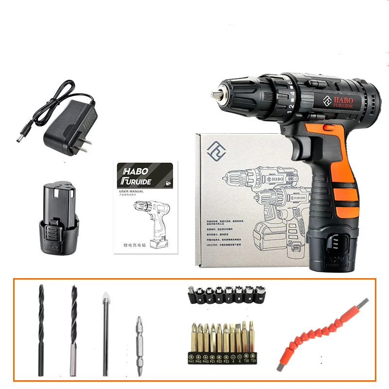 12V Lithium Electric Drill Rechargeable Multifunctional - Image 5