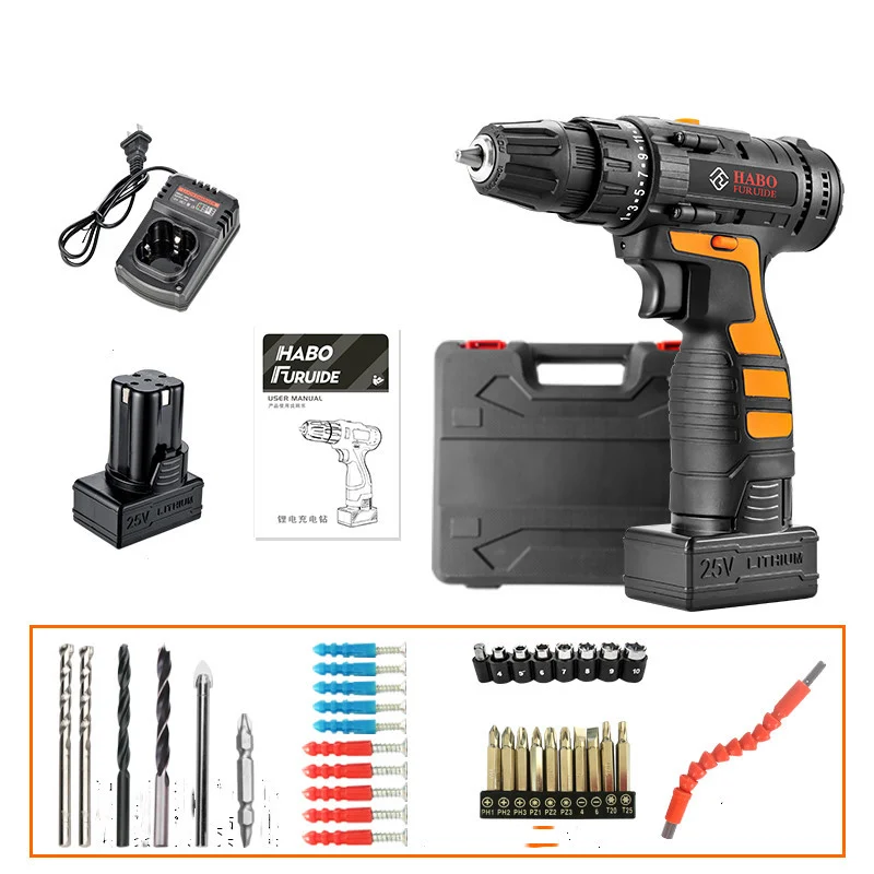 12V Lithium Electric Drill Rechargeable Multifunctional