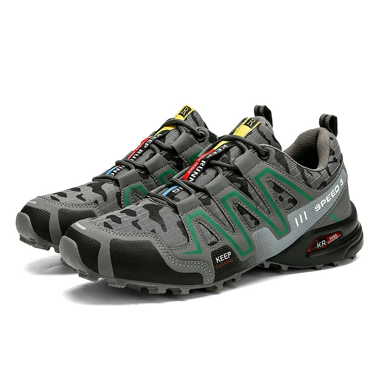 Men Hiking Shoes Climbing Male Sports Shoes Work Safety - Image 5