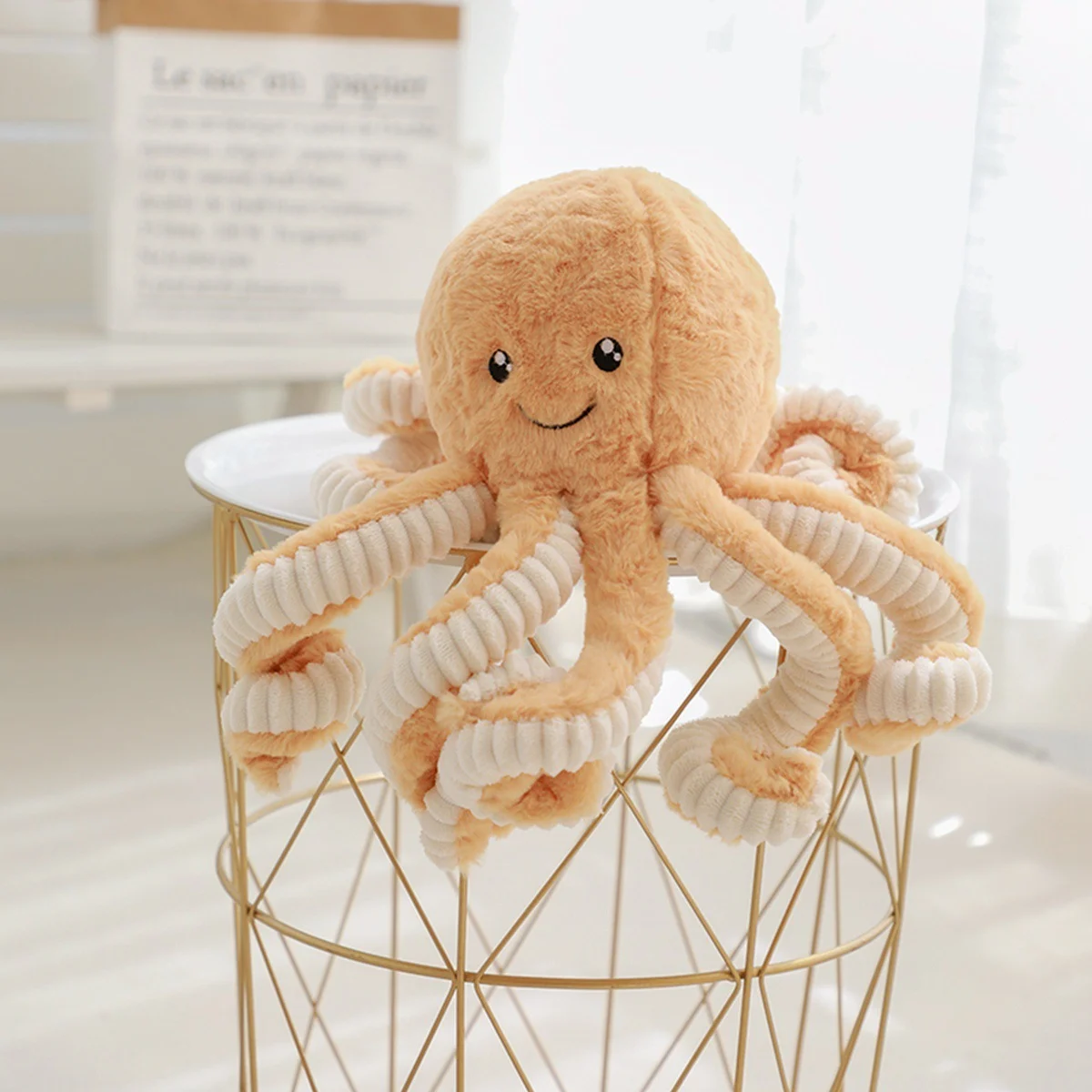 Lovely Simulation Octopus Pendant Plush Stuffed Toy - Image 2