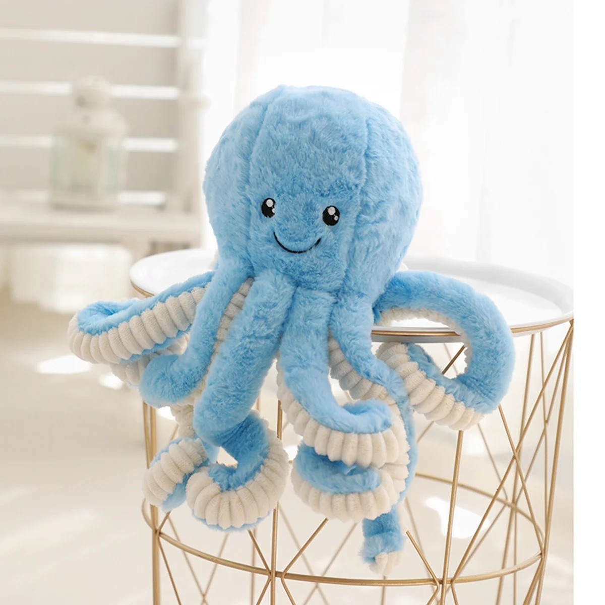 Lovely Simulation Octopus Pendant Plush Stuffed Toy - Image 3
