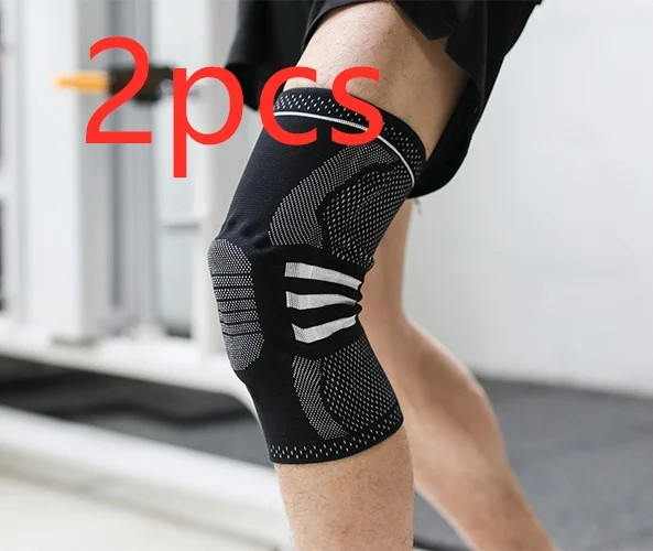 Sports Running Fitness Protection Knee Pads Brace Strap - Image 10