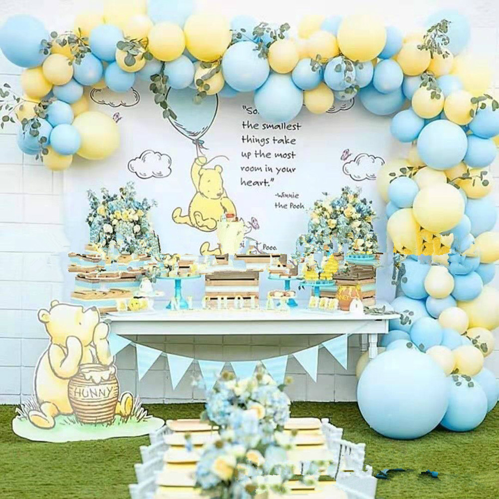 Macaron Balloons Garland Arch Rose Gold Confetti Ballon - Image 3