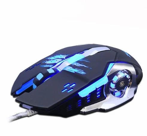 Silent mute computer notebook wired gaming mouse - Image 5