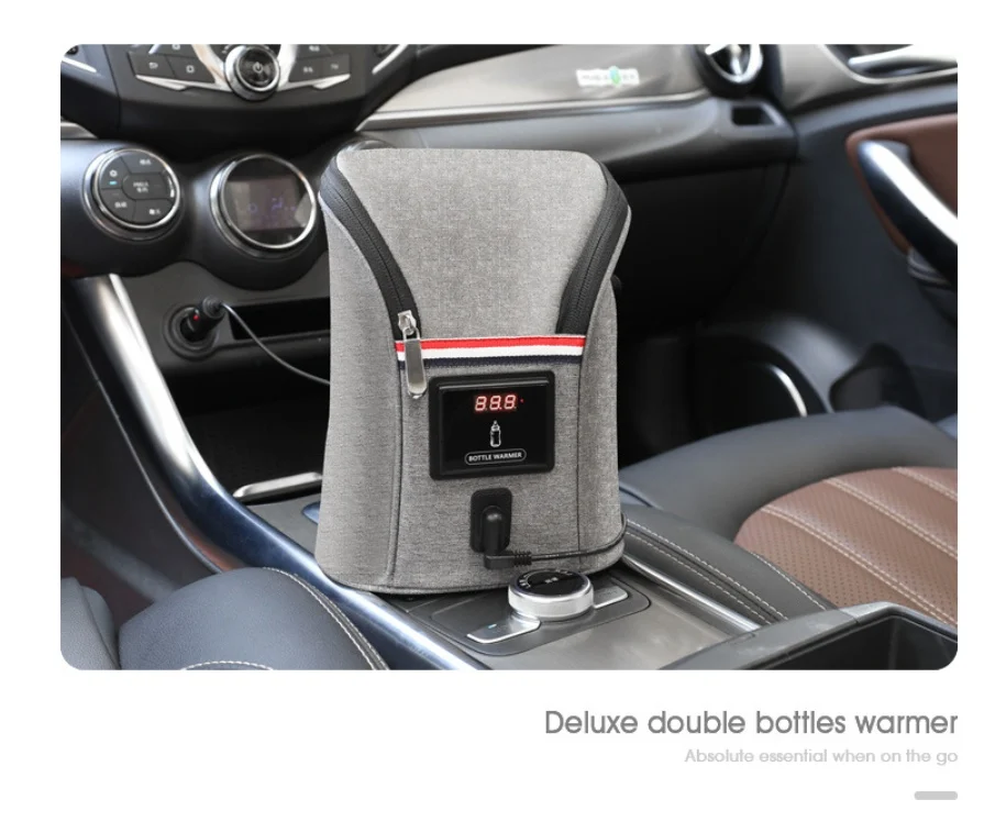 Car USB Baby Bottle Warmer Portable Travel Breast Milk - Image 3