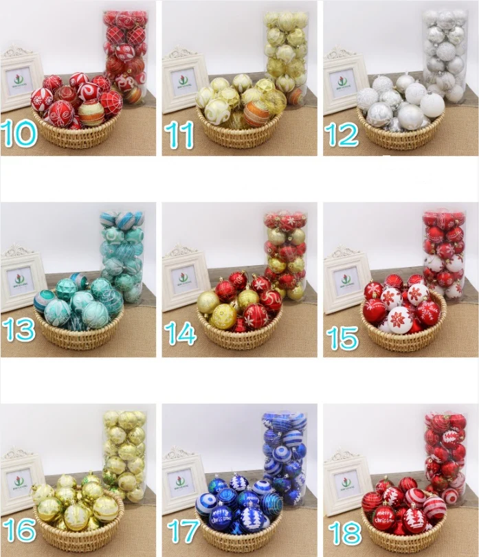 Christmas Ball Bright Ball 6cm24 Christmas Decorations - Image 4