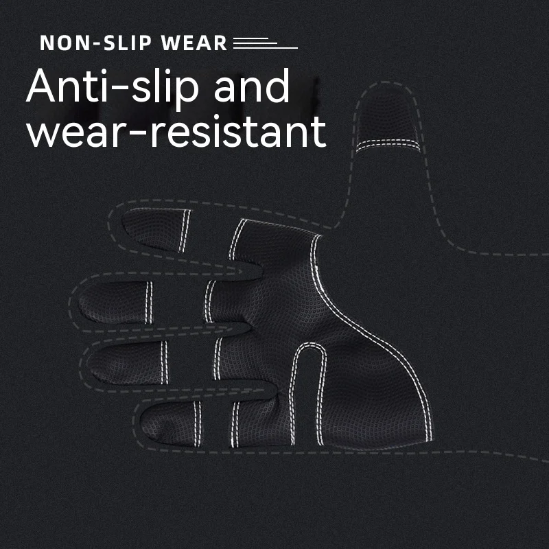 Heating Cycling Gloves Outdoor Heating Polyester Men's - Image 6
