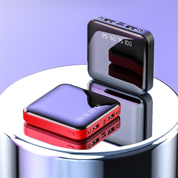 Mini Power Bank 20000 MAh Portable Mirror Digital - Image 9