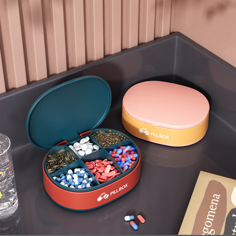 Pill Case Portable Small Weekly Travel Pill Organizer - Image 2