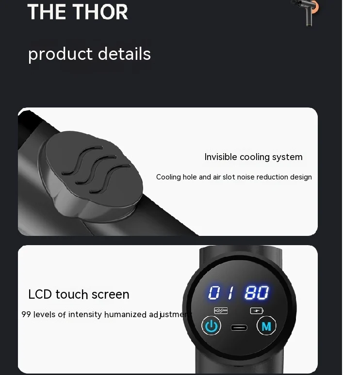 Massage Gun Instrument Muscle Relaxation Massage - Image 10