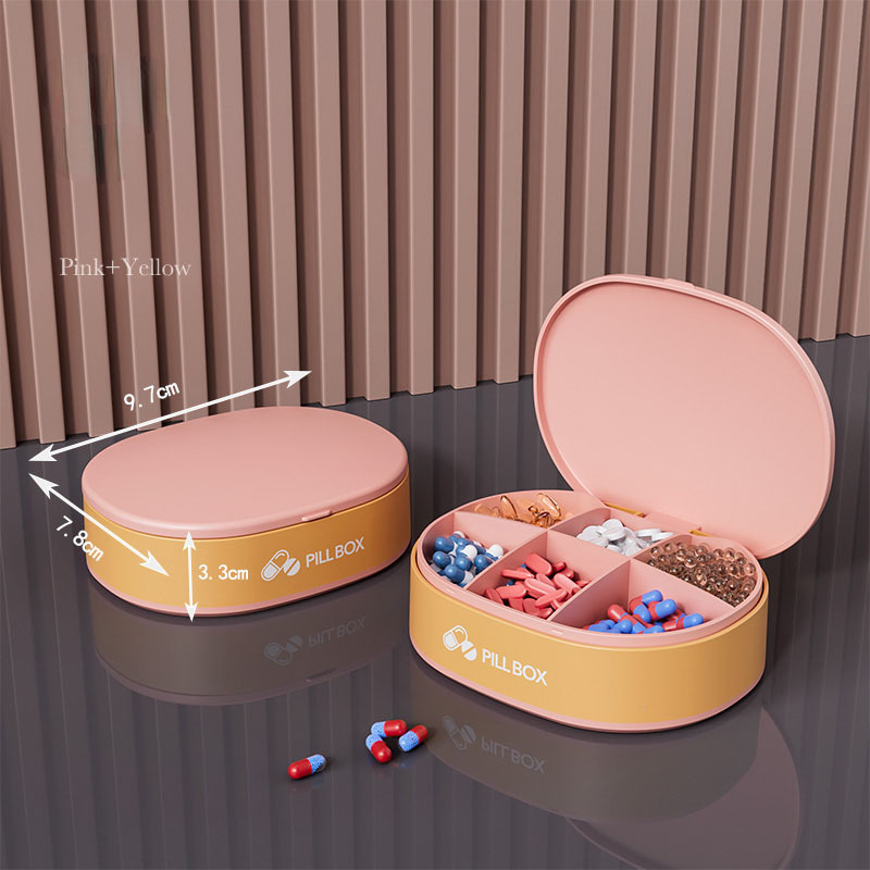 Pill Case Portable Small Weekly Travel Pill Organizer - Image 9