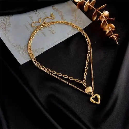 Titanium Steel Angel Wings Love Necklace Irregular - Image 9