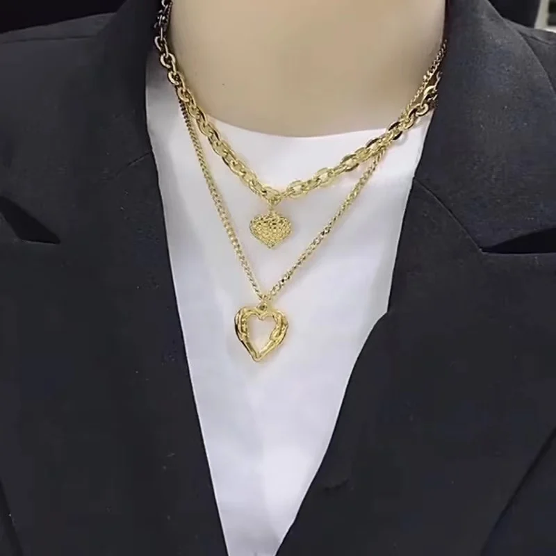 Titanium Steel Angel Wings Love Necklace Irregular - Image 10