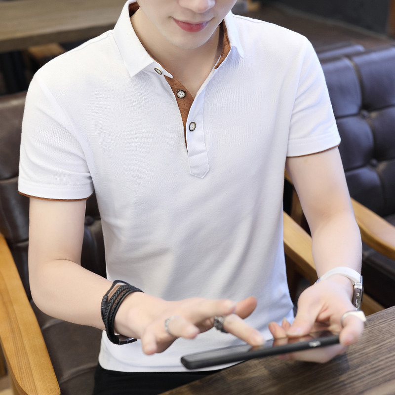 Polo Shirt for Men Casual Short Sleeve Polo Shirts - Image 7