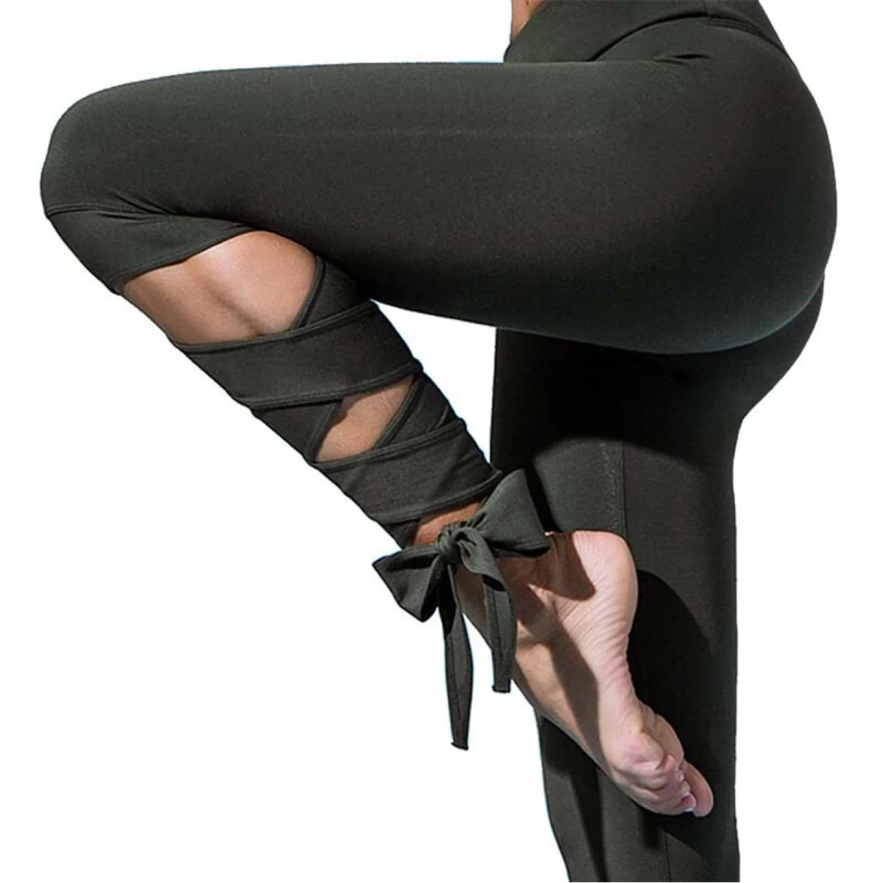Yoga Sports Tight Leggings For Women Yoga Leggings fitness Pants dance ballet bandage leggings Women Running Tights - Image 2