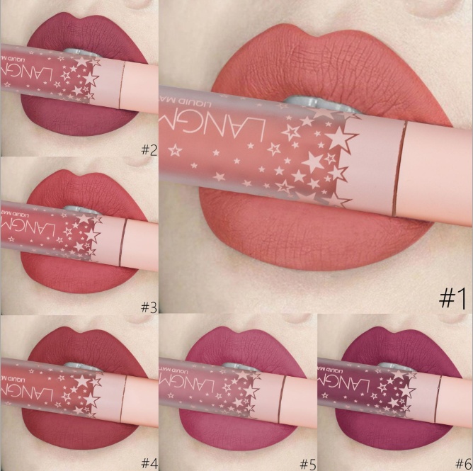 Matte Lipstick Waterproof Long-lasting Velvet Lipstick - Image 3