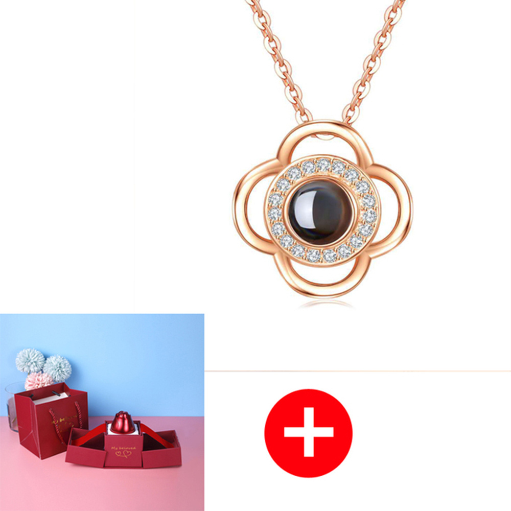 Valentine's Day Gifts Metal Rose Jewelry Gift Box - Image 10