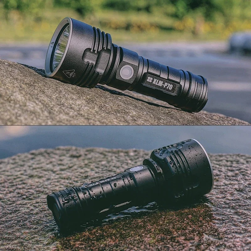 Strong Flashlight Focusing Led Light Rechargeable Super - Image 9