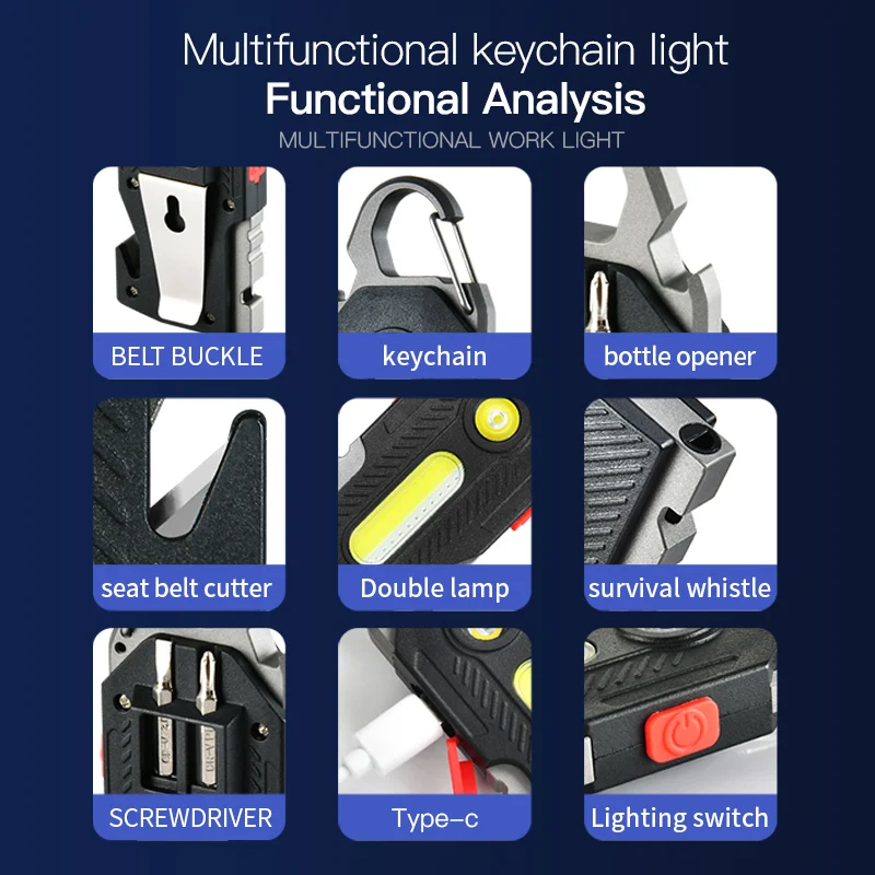 Multifunctional Charging Emergency Light Convenient - Image 3