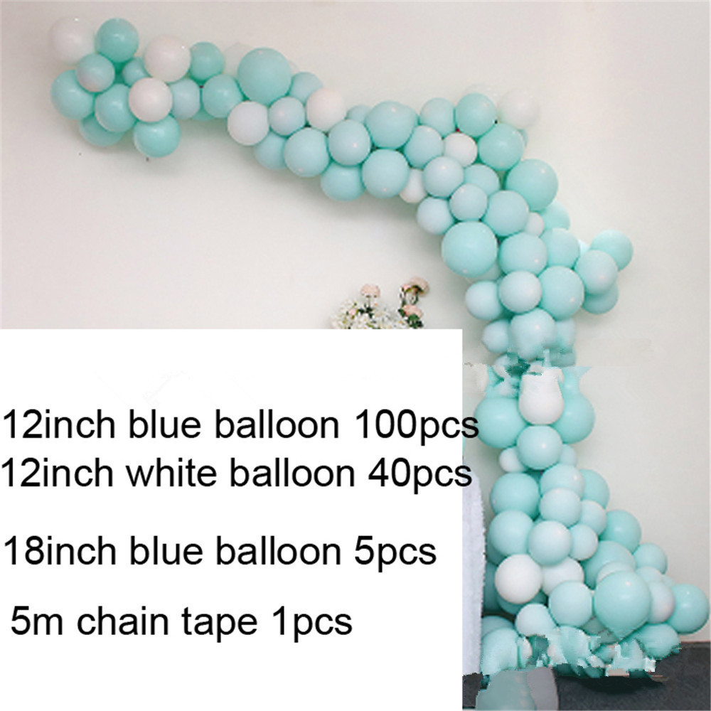 Macaron Balloons Garland Arch Rose Gold Confetti Ballon - Image 7