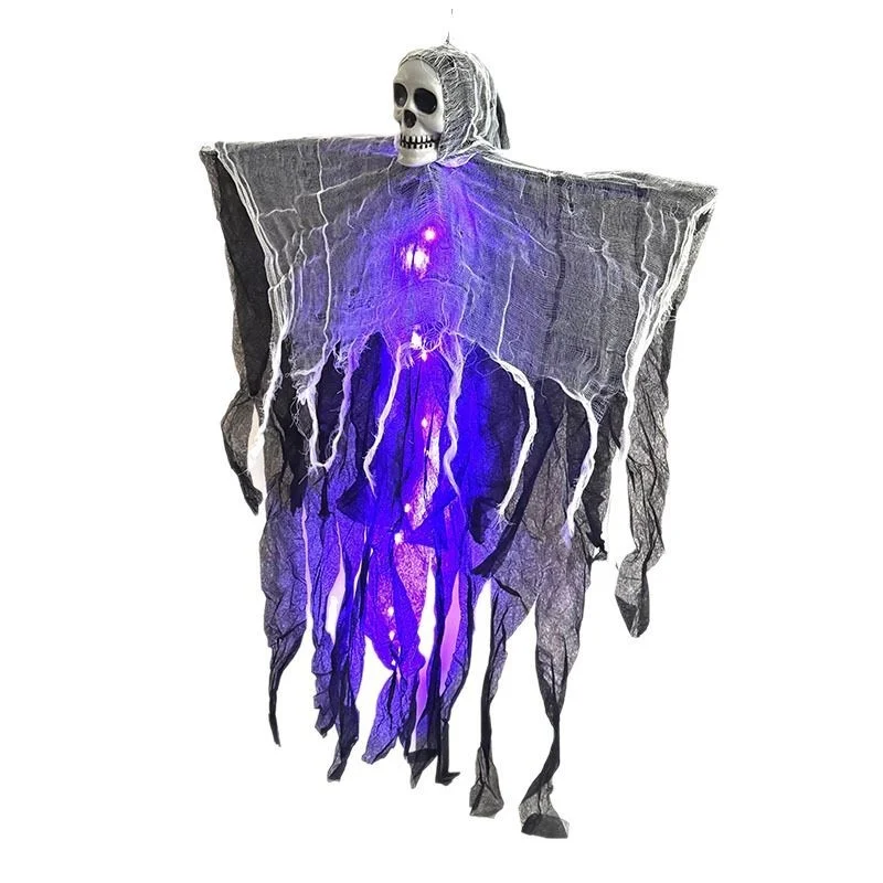 Halloween Decorations Horror Hanging Ghost Skull - Image 9