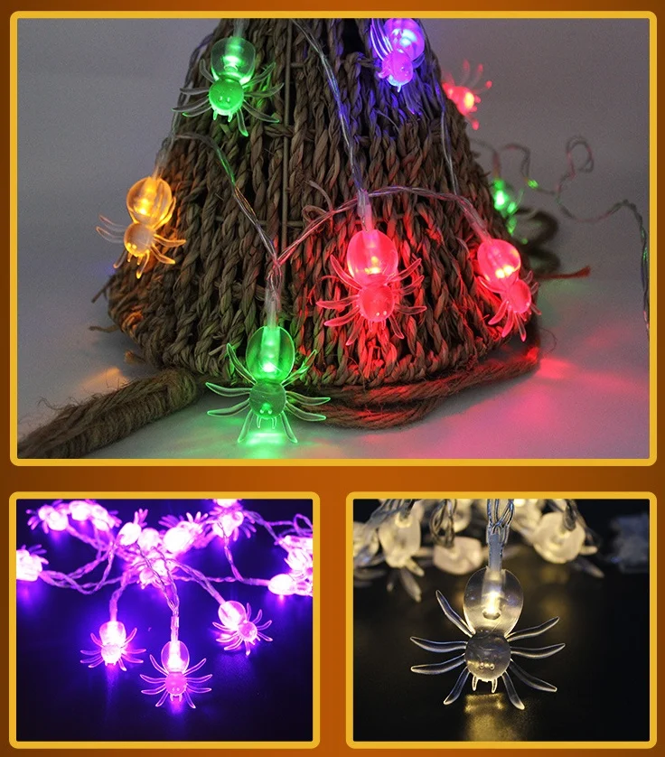 Halloween Decoration Pumpkin Light LED String Lights - Image 3