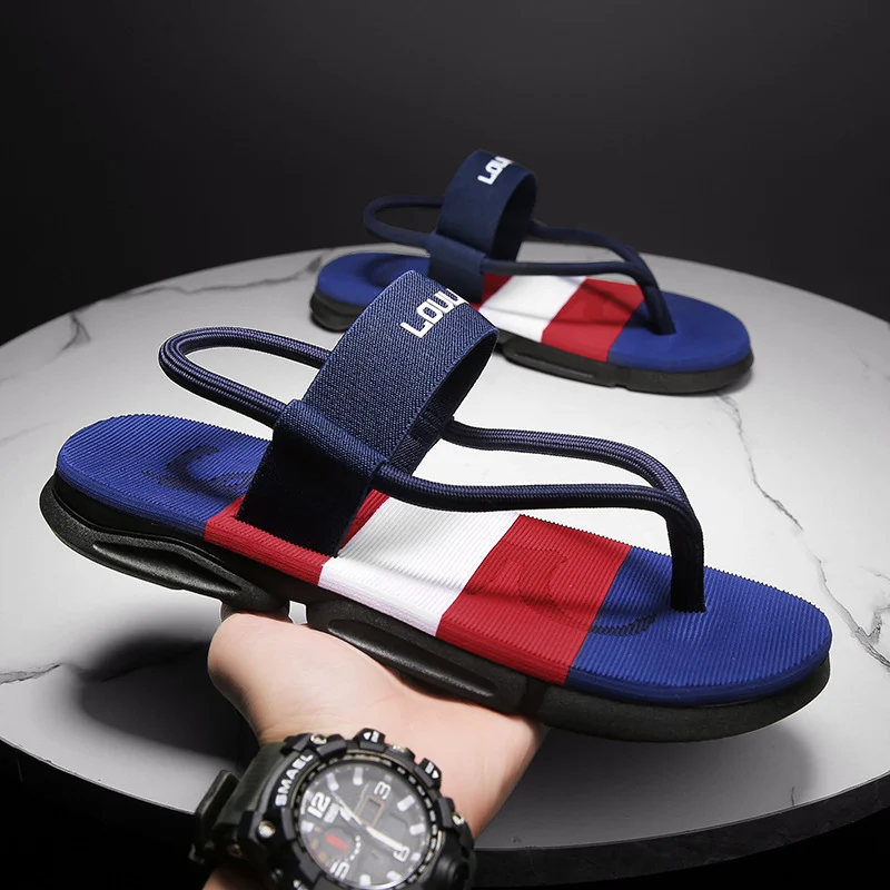 Men Sandals Outdoor Sport Flip Flops Comfort Casual - Image 9