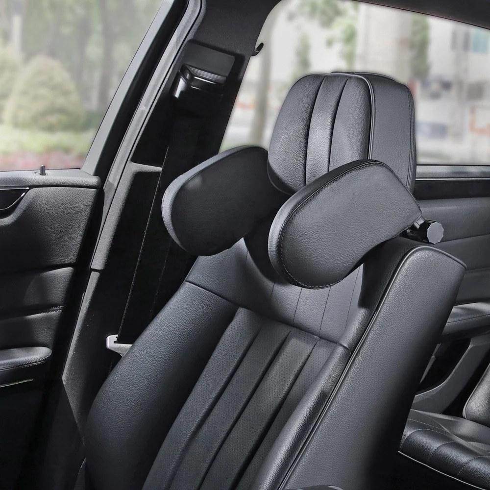 Car Headrest Pillow Sleep Adjustable Side Car Soft