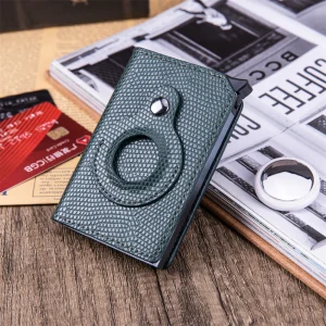 Rfid Card Holder Men Wallets Money Bag Male Black Short