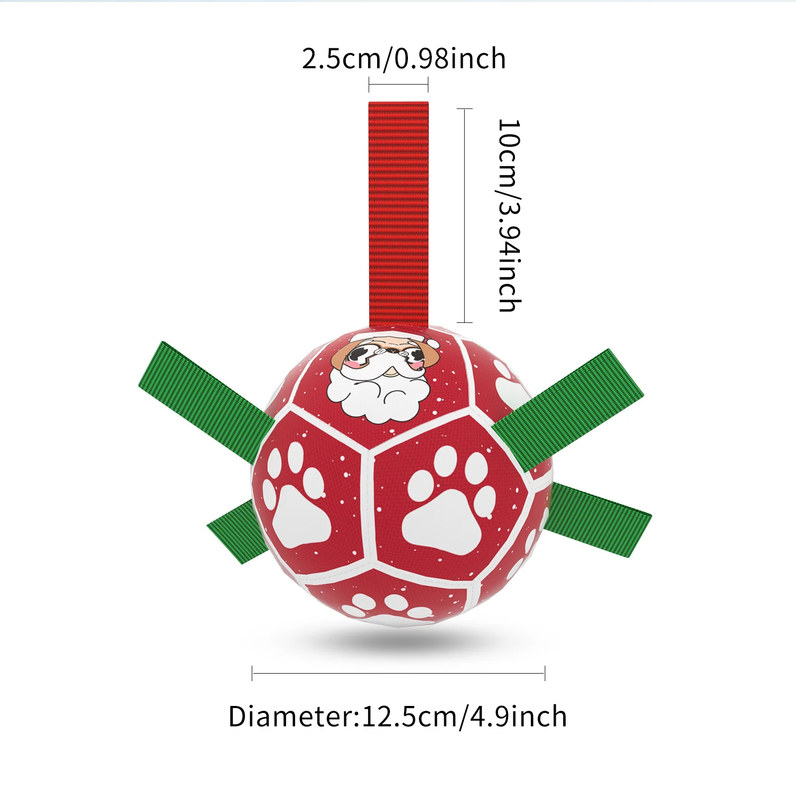 Interactive Dog Football Toy Soccer Ball Inflated - Image 9