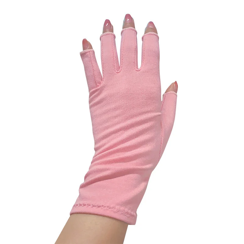 Breathable Health Care Half Finger Gloves - Image 4