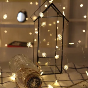 Newsoo Copper Line Star Lights LED Lights Flashing