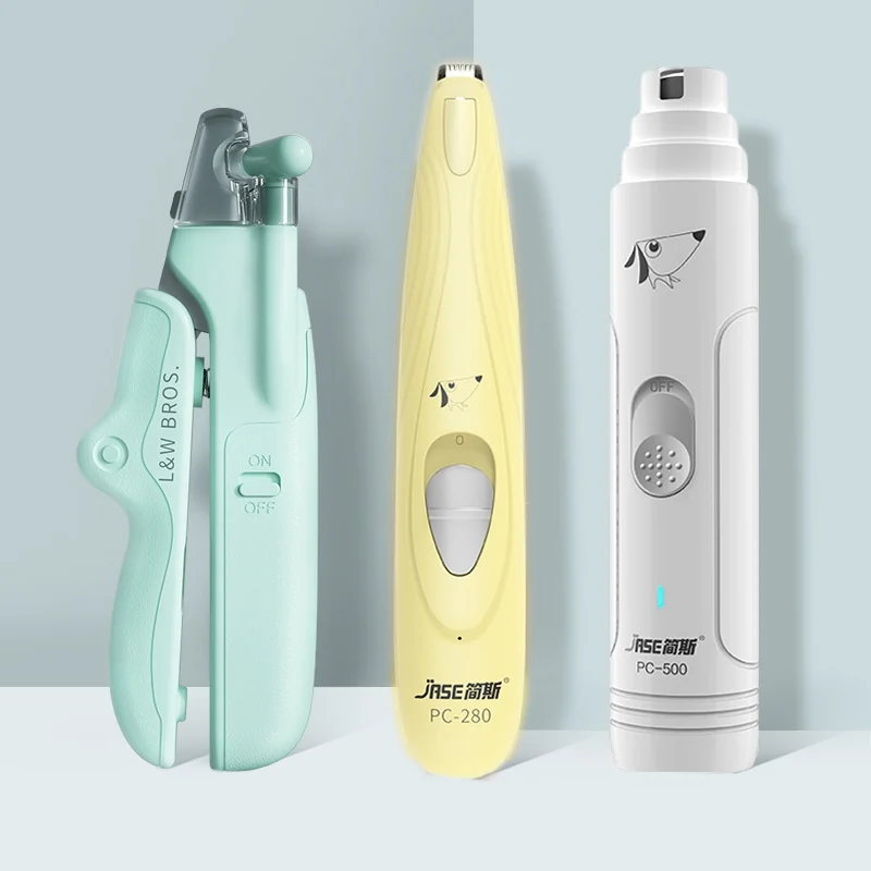 Pet Nail Clippers with LED Light Dogs Cat Nail Scissors - Image 7