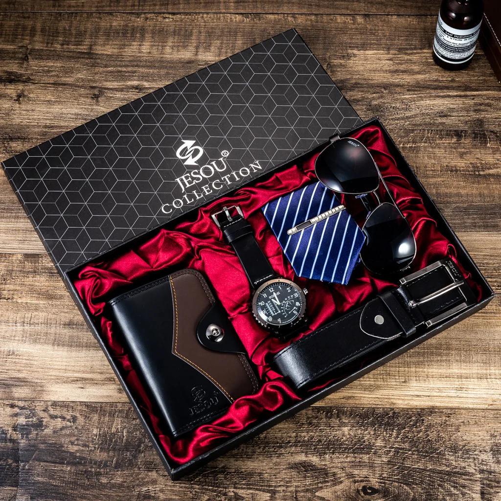 Men''s Gift Set Exquisite Package Watch