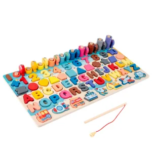 Baby Wooden Montessori Educational Toys Kids Early