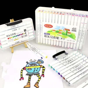 Master Double-headed Marker Art Brush Painting Set Oily