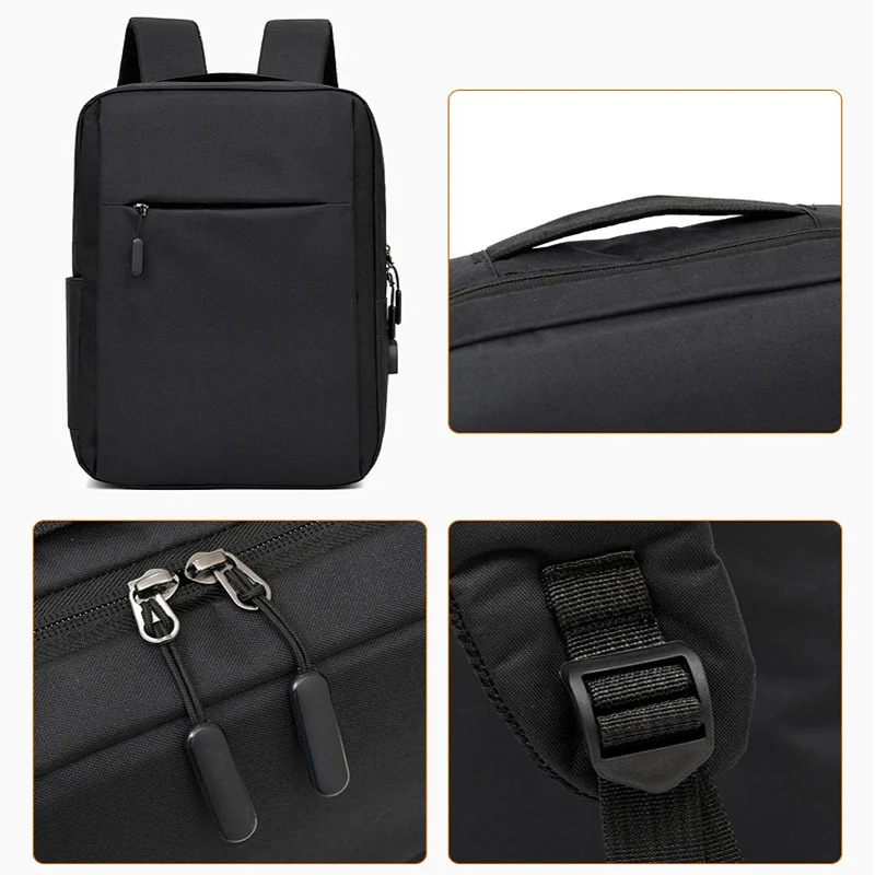 Laptop Backpack with USB Design Business Bags Men - Image 8