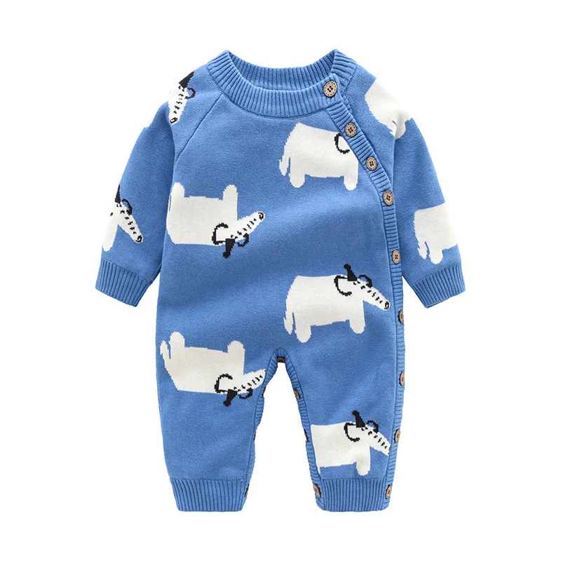 Newborn Baby Clothes Baby Crawling Clothes Thickening - Image 8