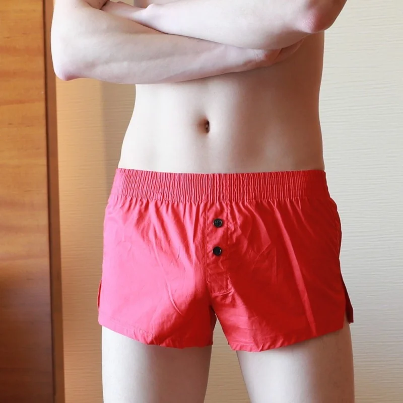 Men Casual Small Split Boxer Briefs - Image 2