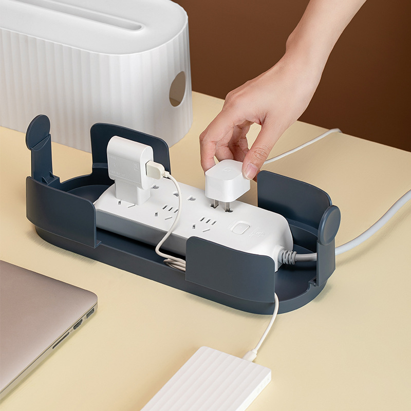 Power Strip Wire Case Cable Storage Box Anti Dust - Image 4