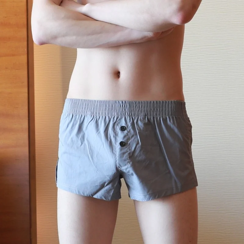 Men Casual Small Split Boxer Briefs - Image 3