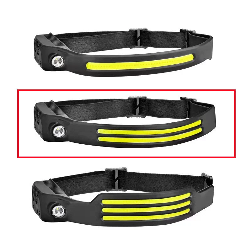 LED Induction Riding Headlamp Flashlight USB - Image 10