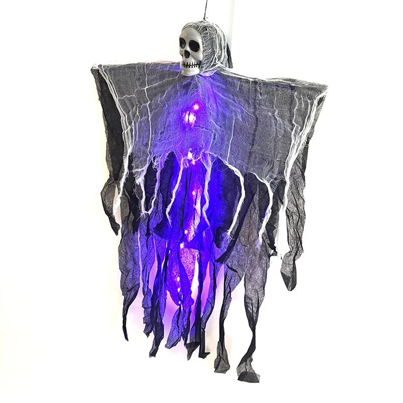 Halloween Decorations Horror Hanging Ghost Skull - Image 10