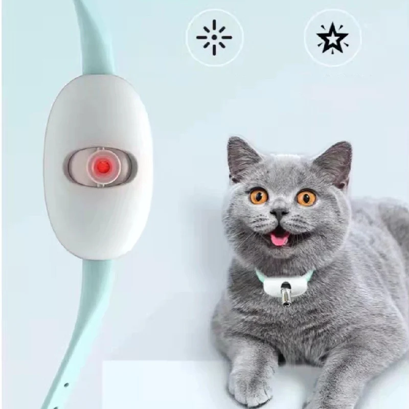 Automatic Cat Toy Smart Laser Teasing Cat Collar - Image 9