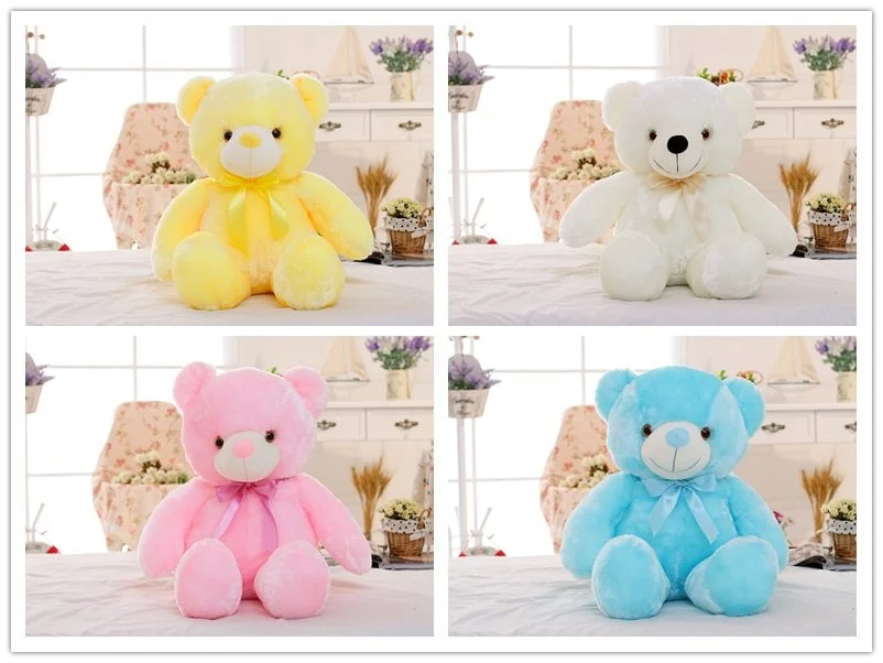 Creative Light Up LED Teddy Bear Stuffed Animals Plush - Image 4